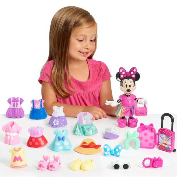 Disney Junior Minnie Mouse Fabulous Fashion Collection, Kids Toys for Ages 3 up