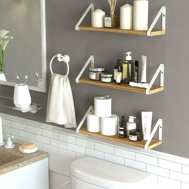 Ponza Bathroom Shelves Over Toilet