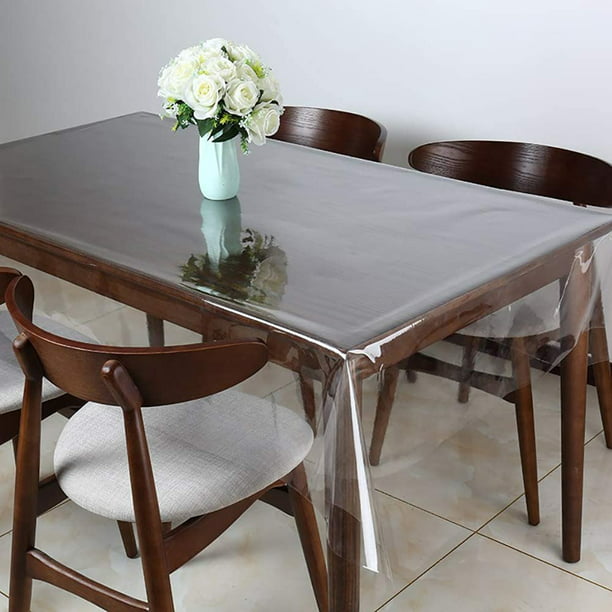 Reusable Clear PVC Tablecloth Protector