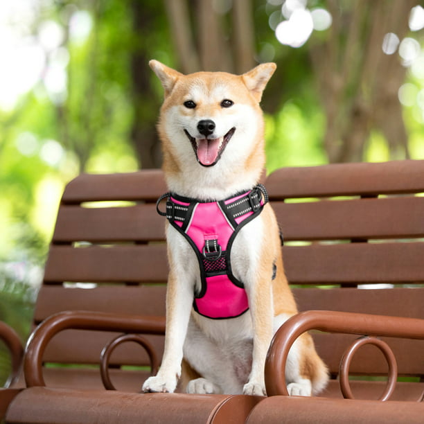 PoyPet No Pull Dog Harness,No Choke Reflective Dog Vest