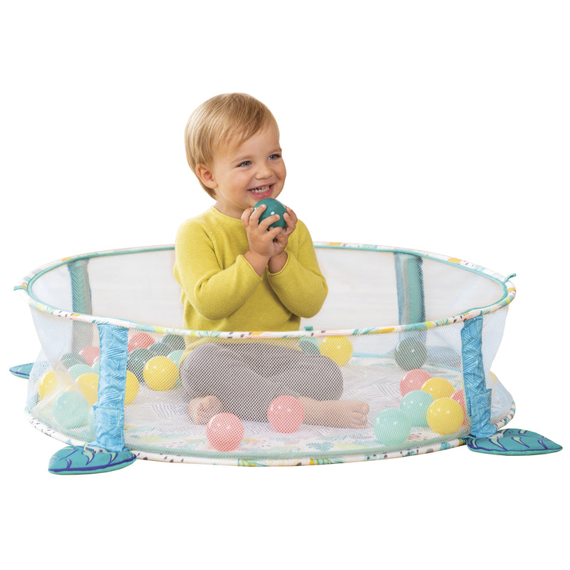 Infantino 4-in-1 Jumbo Baby Activity Gym & Ball Pit (Sloth)