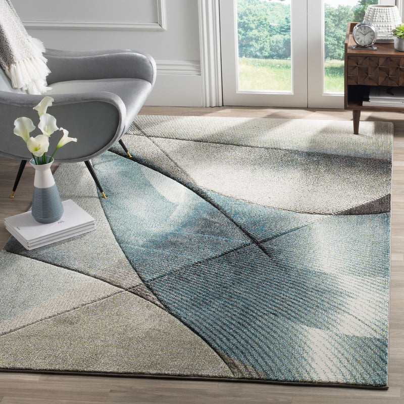 SAFAVIEH Hollywood Celandine Abstract Area Rug