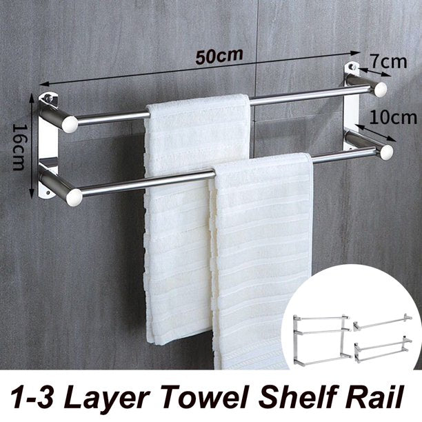 Stainless Steel Towel Rack Towel Bar Towel Rail Holder