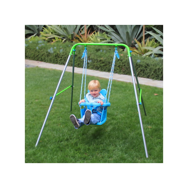 Sportspower Indoor/Outdoor My First Toddler Swing, Foldable